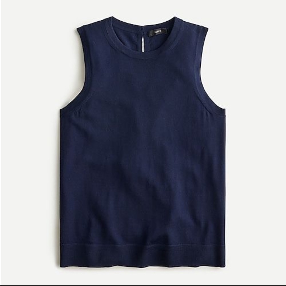 Jcrew navy shell - Picture 2 of 4